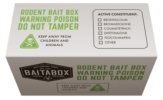 Baitabox Cardboard Rodent 5 Box Pack