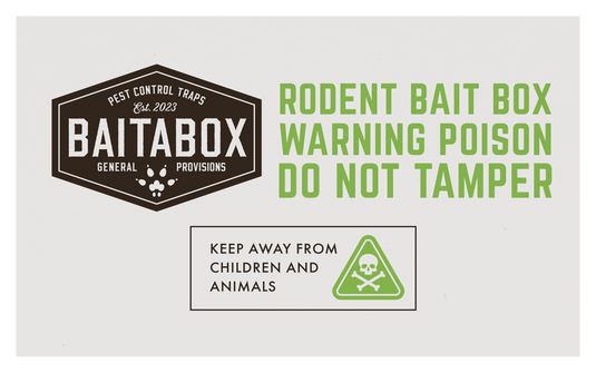 Baitabox Cardboard Rodent 5 Box Pack