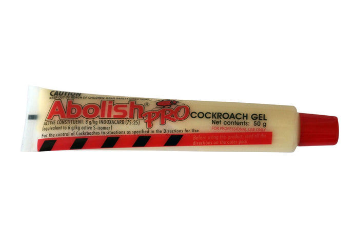 ABOLISH PRO Cockroach Gel Bait 50g Ready to Use Tube - Sweet + Protein Feeding